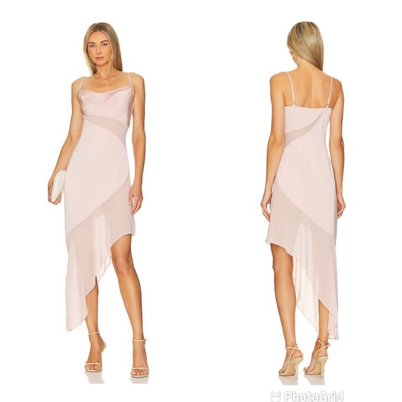 NBD Delfino Slip Dress in Pale Pink New with Tags!